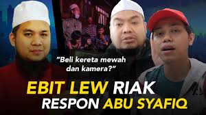 Hinngga video video motivasi islam. Ebit Lew Berlagak Dengan Duit Sumbangan Ini Reply Abu Syafiq Youtube