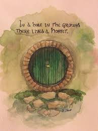Hobbit Watercolor Painting The Hobbit Lord Of The Rings Hobbit Art