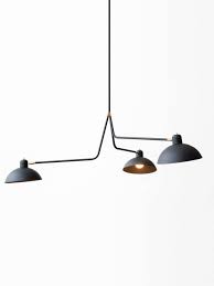 Waldorf Triple Lambert Fils Pendant Lighting Cool Lighting Light