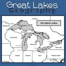 Great Lakes Activities For Kids Enjoy Teaching With Brenda Kovich Lake Activities Great Lakes Geography For Kids