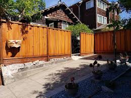 Behr premium red cedar weather proofing solid stain. Ergeon Featured Fence Staining David B From Oakland Ca