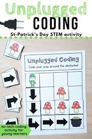 Coding Unplugged Unplugged Coding Activities Stem Activities Coding