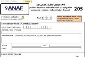 Noua Versiune Pentru Declaratia 205 Fara Contabilitate