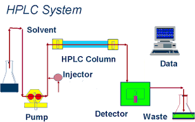 hplc flow chart