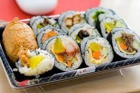 Kimbab Korean Sushi Kimbap Sushi Asian Recipes