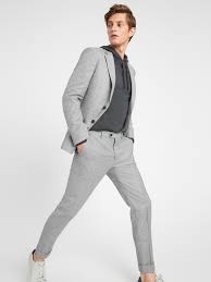 A suit is a suit, right? Slim Flannel Suit Jacket In Responsible Wool Banana Republic