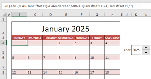 2021 excel calendar templates with popular and south africa holidays. Calendar Template In Excel Easy Excel Tutorial