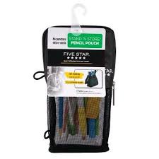 Five Star Stand N Store Pencil Pouch In 2020 Pencil Pouch Large Pencil Case Five Star