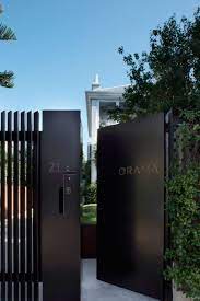 Latest modern gate design ideas for modern home exterior and garden fence designs 2021modern exterior gates designs for complementing the modern front gate design ideashello, friends how are you? Orama By Smart Design Studio House Gate Design Entrance Gates Design Gates Design