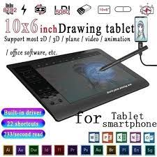 Another main characteristic of these devices is their high portability. 10 6 Inch New Digital Drawing Tablets Graphic Tablets 233 Point Quick Reading Signature Pen Tablet Professional Animation Drawing Board Tablets Buy From 60 On Joom E Commerce Platform