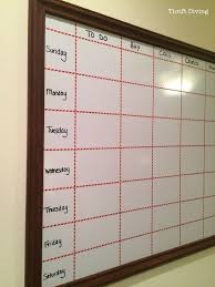 How To Make A Big Diy Whiteboard To Get Organized For The New Year Diy Whiteboard Whiteboard Organization White Board