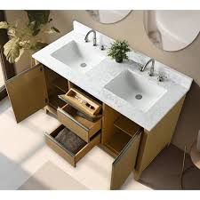 54 Double Sink Bathroom Vanity With