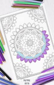 Our spring coloring sheets come in a huge range of designs, so you'll be able to find something you like, and they're a fun home activity on a rainy day! Mandala Coloring Page Coloring For Adults Easy Peasy And Fun