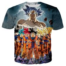 Maybe you would like to learn more about one of these? Kids Summer Tshirt New Dragon Ball Z 3d Print Tshirts Baby Boys Super Saiyan Super Mario Goku Child Cartoon T Shirt Top Teen Tee Buy At The Price Of 5 39 In Aliexpress Com