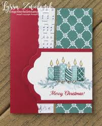 Candlelight Christmas Cards With Merry Patterns Christmas Cards Christmas Cards 2017 Stamped Christmas Cards