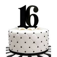 16th birthday cakes reviews and photos. Acrylic 16th Birthday Cake Topper For Cake Decorating Cakers Paradise