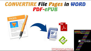 Come Convertire File Da Pages In Word Pdf Epub Youtube