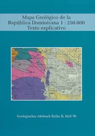 A partir de mapcarta, o mapa aberto. Mapa Geologico De La Republica Dominicana 1 250 000 Schweizerbart Science Publishers