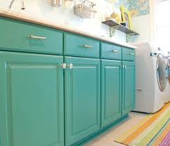 A Laundry Room S Wow Makeover Annie Sloan Painted Furniture Laundry Room Makeover Teal Painted Furniture