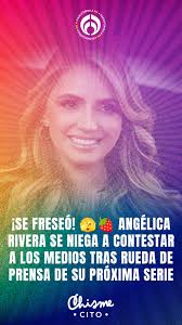 Se freseó! 🫣🍓 Critican a Angélica Rivera, ya que luego de mostrarse muy  amable con la presa para la promoción de la serie 'Con esa misma mirada',  les hizo un desaire a