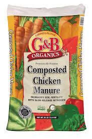 Make sure the soil is loose enough, and the manure is visible. Organic Composted Chicken Manure Kellogg Garden Organics