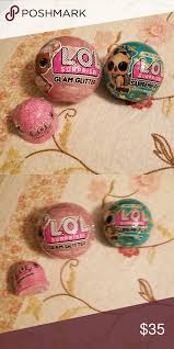 Each doll has 7 surprises: Lol Set Of 3 Nwt Glam And Glitter Nwt Lol