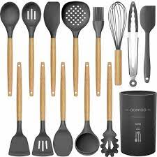 Unboxing silicone kitchen utensil set: 24 Things You Ll Probably End Up Using Seven Days A Week Cooking Utensils Set Silicone Cooking Utensils Cooking Utensils