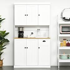 Sold by koreyosh an ebay marketplace seller. Homcom 71 Kitchen Pantry Storage Cabinet Microwave Oven Stand With Storage Ebay