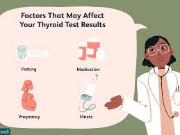 Sometimes, a blood pregnancy test is needed. Factors That Affect Your Thyroid Test Results