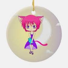 There are plenty of ways to deck the halls (and everything else) that extend beyond spun glass ornaments last but not least on our list of christmas decoration ideas is a bevy of photo prints! Japanese Anime Christmas Ornaments Zazzle 100 Satisfaction Guaranteed