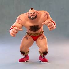 Eggman (sonic the fighters a.k.a sonic championship) Zangief Was Another Super Fun Character I Worked On For Ralphbreakstheinternet Repainted And Updated His Textures Shaders And Groom