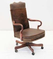 Now i can fly around the room like a kid on these smooth things! Old Hickory Tannery Brindle Hair On Hide Office Chair Western Passion