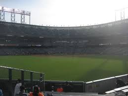 San Francisco Giants Oracle Park Seating Chart