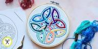 Simple Embroidery Pattern Pack - Celtic Pattern