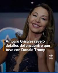 La actriz Amparo Grisales reveló detalles del día en que conoció al  presidente de los Estados Unidos, Donald Trump. "Parece una de esas  personas que se creen dioses", aseguró 👉 https://tinyurl.com/2azgvx98