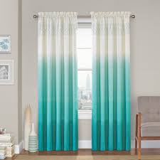 Free shipping every day at jcpenney®. Vue 1 Panel Arashi Ombre Fashion Drapery Window Curtain Teal Rooms Teal Curtains Curtains