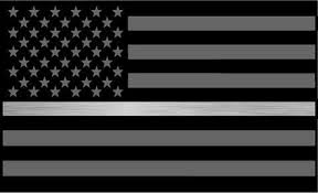 Black And Silver American Flag Correction Officer Silver Line American Flag Correctional Officer Quotes Correctional Officer Wife Correctional Officer