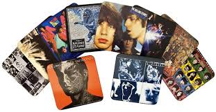Whatever warhol created for the set was seemingly never used, but his concept of. Amazon Com Rolling Stones 10 Pcs Album Cover Coasters Set Coasters