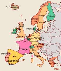 Quer desbravar o mapa da europa para definir finalmente o seu roteiro de viagem pelo velho continente. Europa Ocidental Divisao Politica Uol Educacao