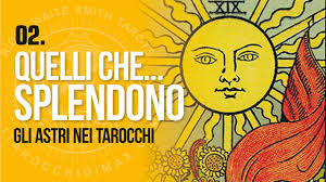Gruppi di Carte dei Tarocchi che rappresentano gli Astri