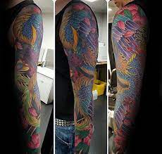 50 Japanese Phoenix Tattoo Designs For Men Mythical Ink Ideas Phoenix Tattoo Design Phoenix Tattoo Best Sleeve Tattoos