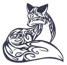 Pin By Nicole Masker On Someday Tribal Drawings Fox Tattoo Design Tribal Fox