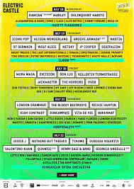 Priding themselves on their eclectic lineups year on year, and considering the mystical bánffy castle is situated in transylvania, they seldom host acts with spooky band names. New Names Daily Schedule At Electric Castle Festival Romania Festivals