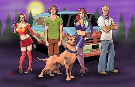 Velma Scooby Doo mystery comic art sexy horror 11x17 cartoon print Dan  DeMille | eBay