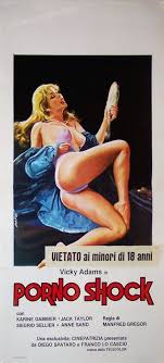 Porno Shock - Italian Locandina Poster (approx.13x28 inch) from 1978 -  kinoart.net