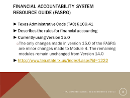 Financial Accountability System Resource Guide Fasrg And Charter First Robin Aldridge And Yolanda Walker Tea Charter School Administration C Ppt Download