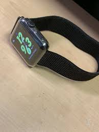 Apple Watch Series 3 42mm Space Gray Case With Nike Anthracite Sport Band Apple Watch Series 3 Apple Watch Series Apple Watch