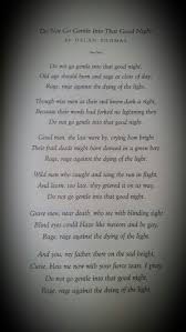 Do Not Go Gentle Into That Good Night Poem From The Matched Trilogy Good Night Poems Fandom Quotes Inspirational Words