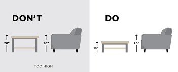 The standard coffee table height is between 16 and 18, however, we recommend choosing a coffee table height that pairs well with your sofa. Coffee Table Dimension Guide Ashley Homestore Canada