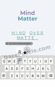 We did not find results for: Dingbats Level 2 Mind Matter Answer Daze Puzzle